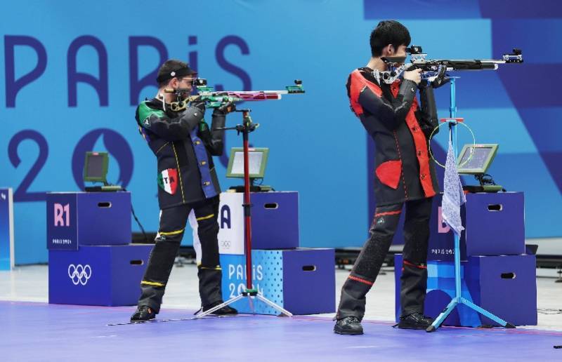 射击项目美国选手稳定发挥，获得高分